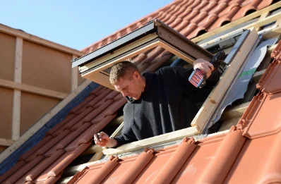 Pose de fenêtres de toit Velux à Herchies